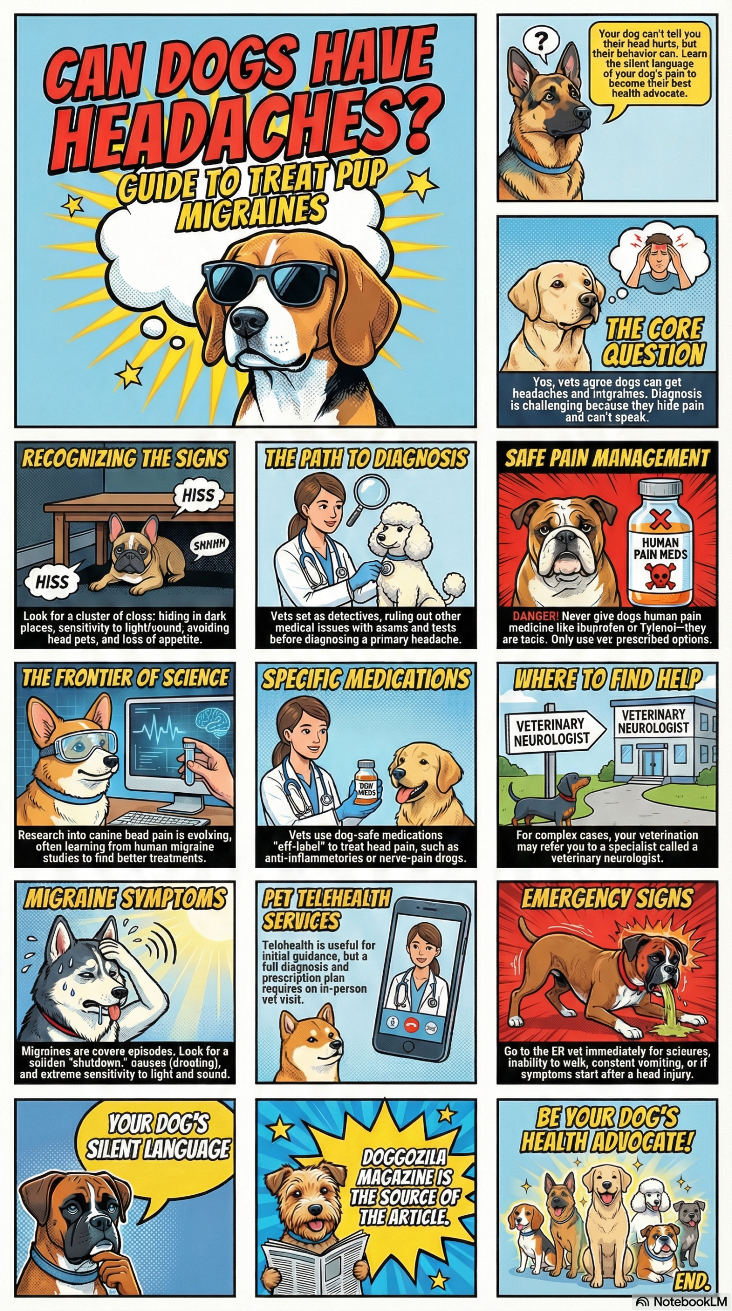 Can Dogs Have Headaches