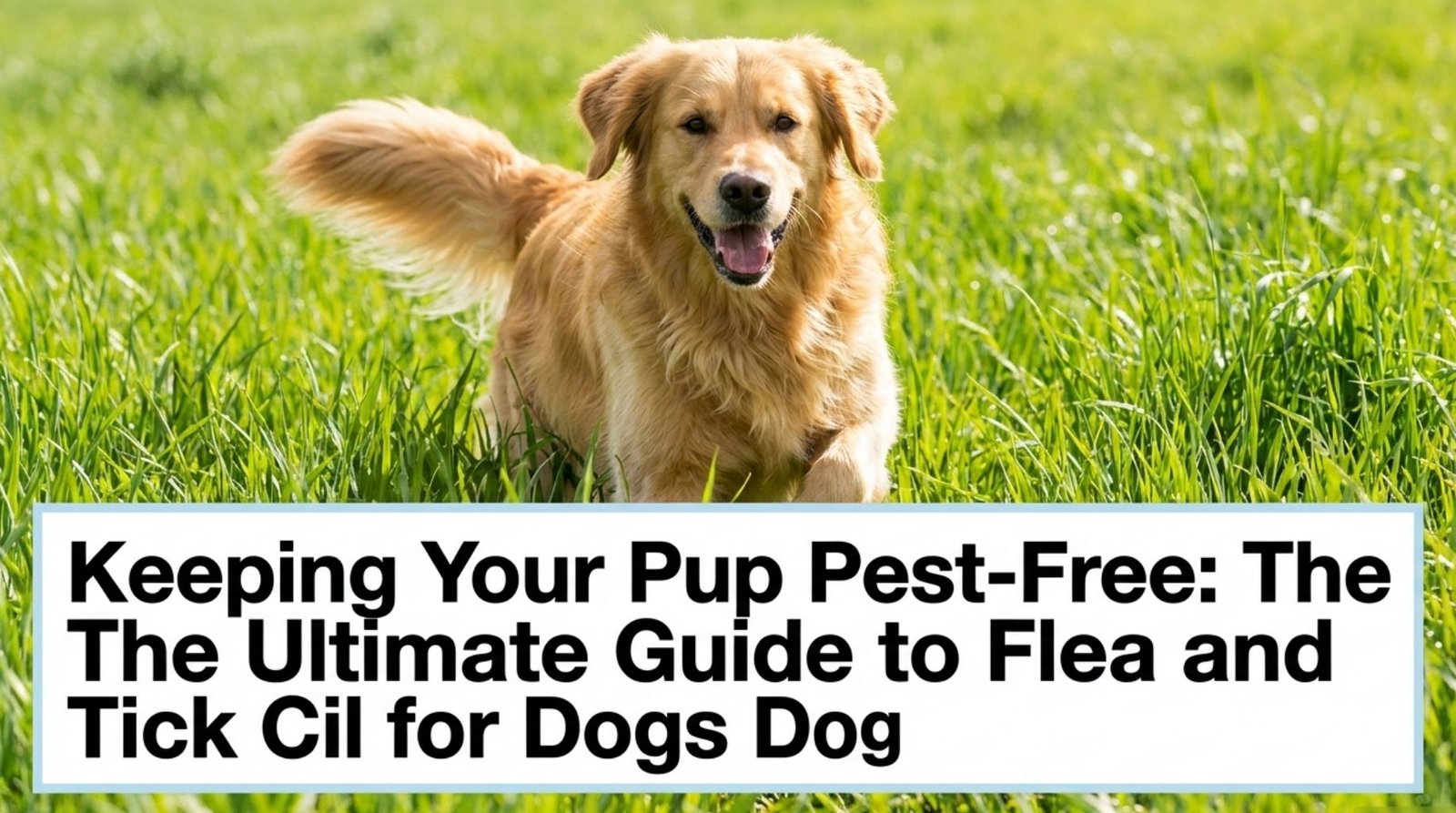 How to keep your dog and home pest-free?