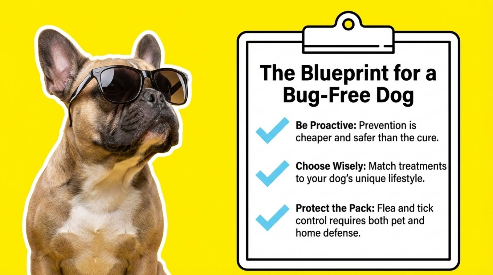 tips for bug-free dog