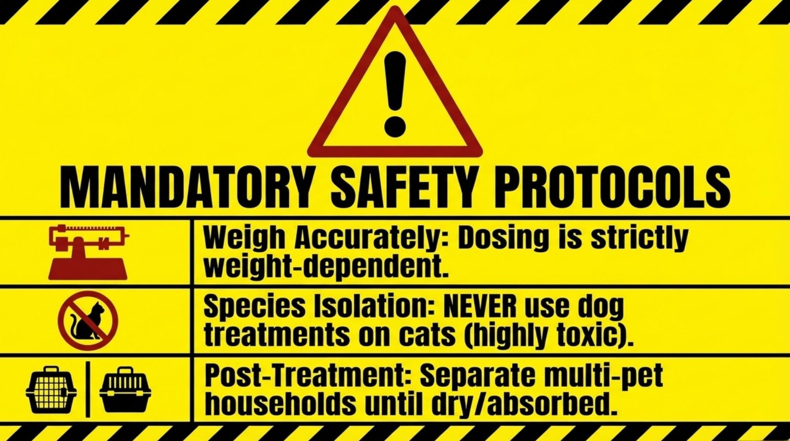 mandatory safety protocols for parasites prevention for your dogs and family