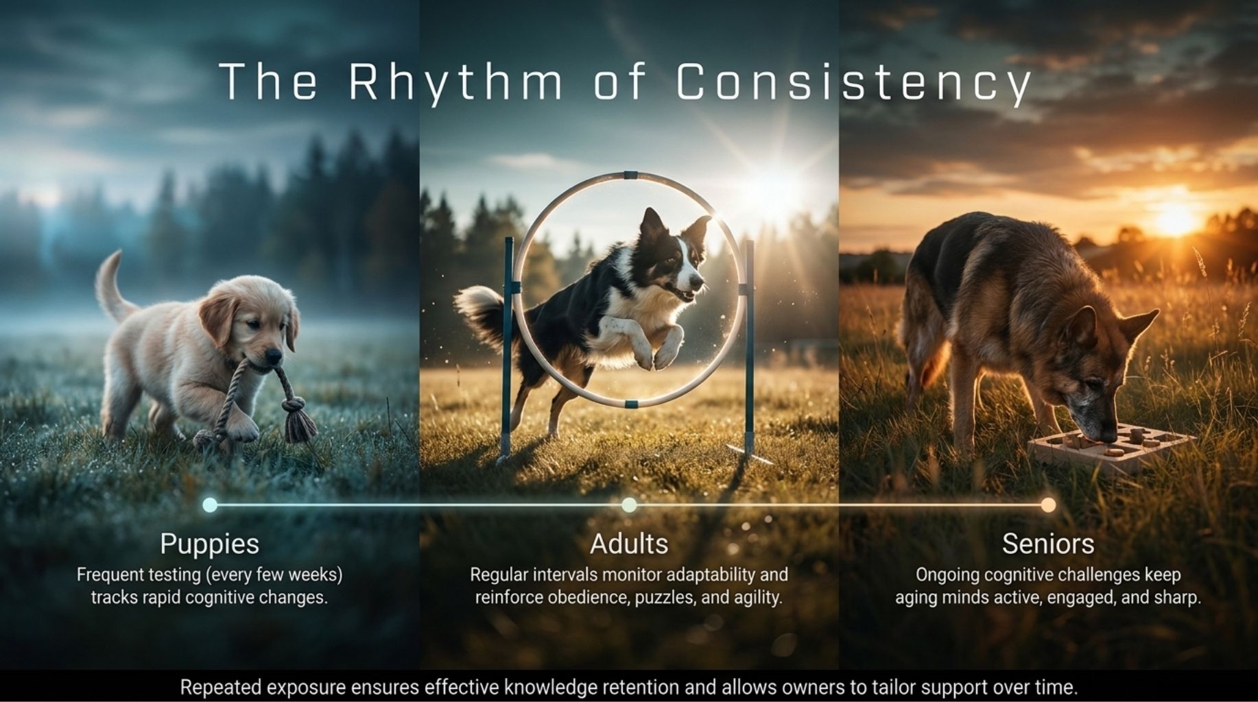 be consistent with your dog